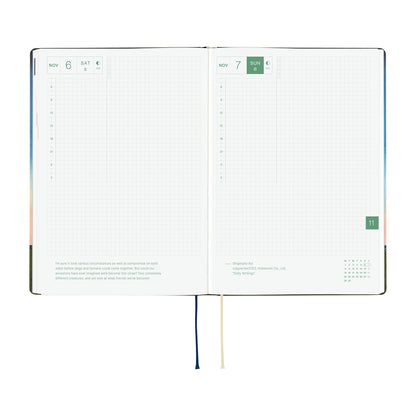 2027 Hobonichi HON Hiroko Kubota: String Telephone Until the Moon is Full《ENG/A5/Daily/Jan start/Mon start》