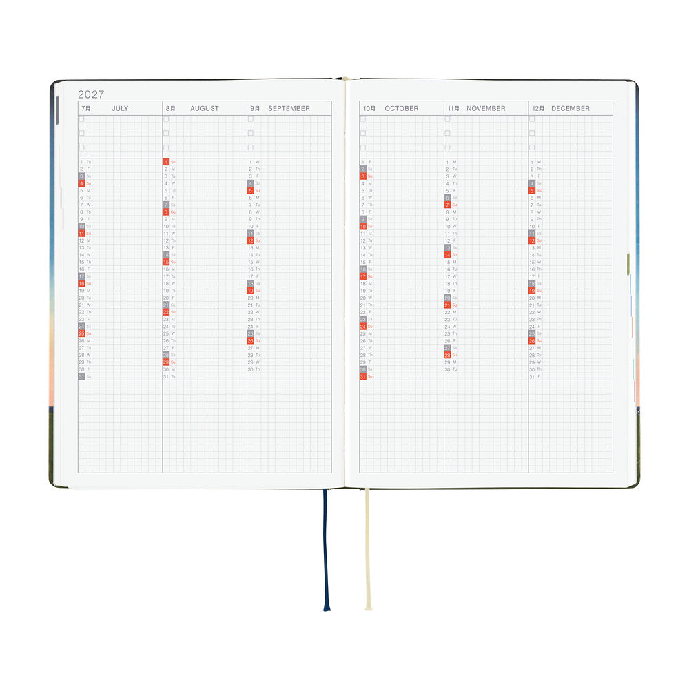2027 Hobonichi HON Hiroko Kubota: String Telephone Until the Moon is Full《ENG/A6/Daily/Jan start/Mon start》