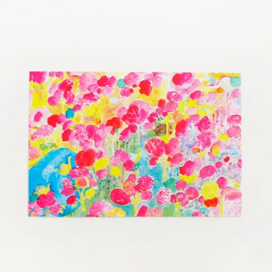 Cherry Blossom Forest Postcard · Paper Message
