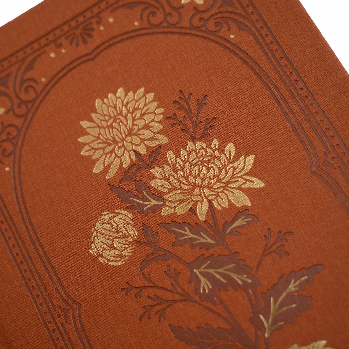 Chrysanthemum A5 Slim Dot Grid Notebook · Archer & Olive