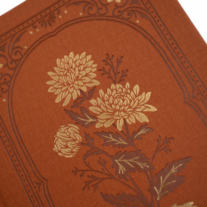 Chrysanthemum A5 Slim Dot Grid Notebook · Archer & Olive