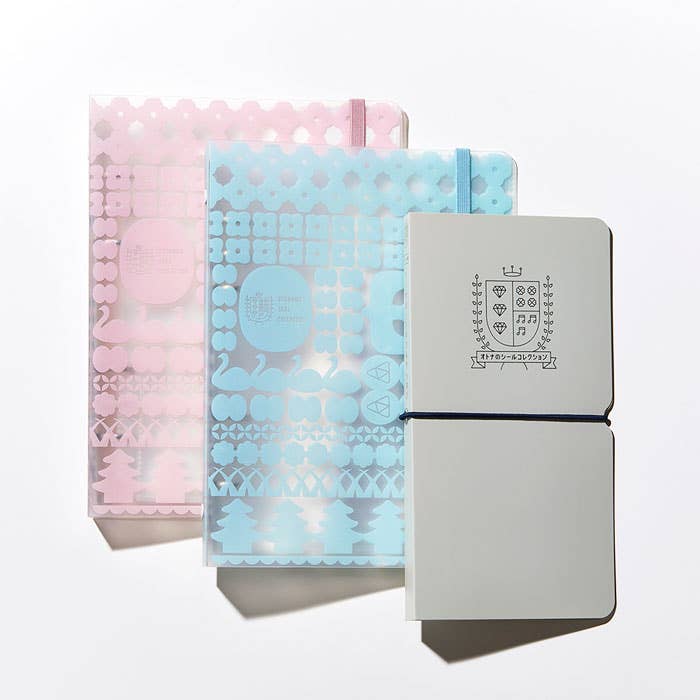 Pink OTONA Sticker Collection Binder · King Jim