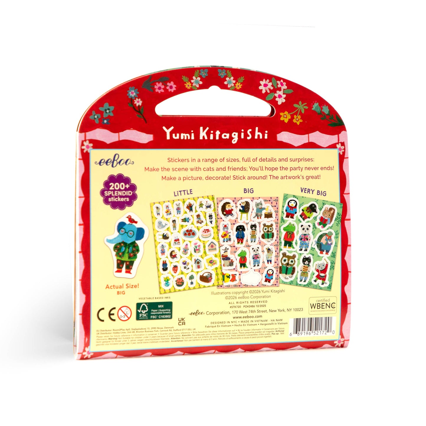 Cat's Apartment Stickers · Yumi Kitagishi