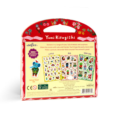 Cat's Apartment Stickers · Yumi Kitagishi