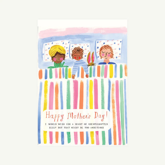 Don't Wake Him Mother's Day Greeting Card · Mr. Boddington's Studio