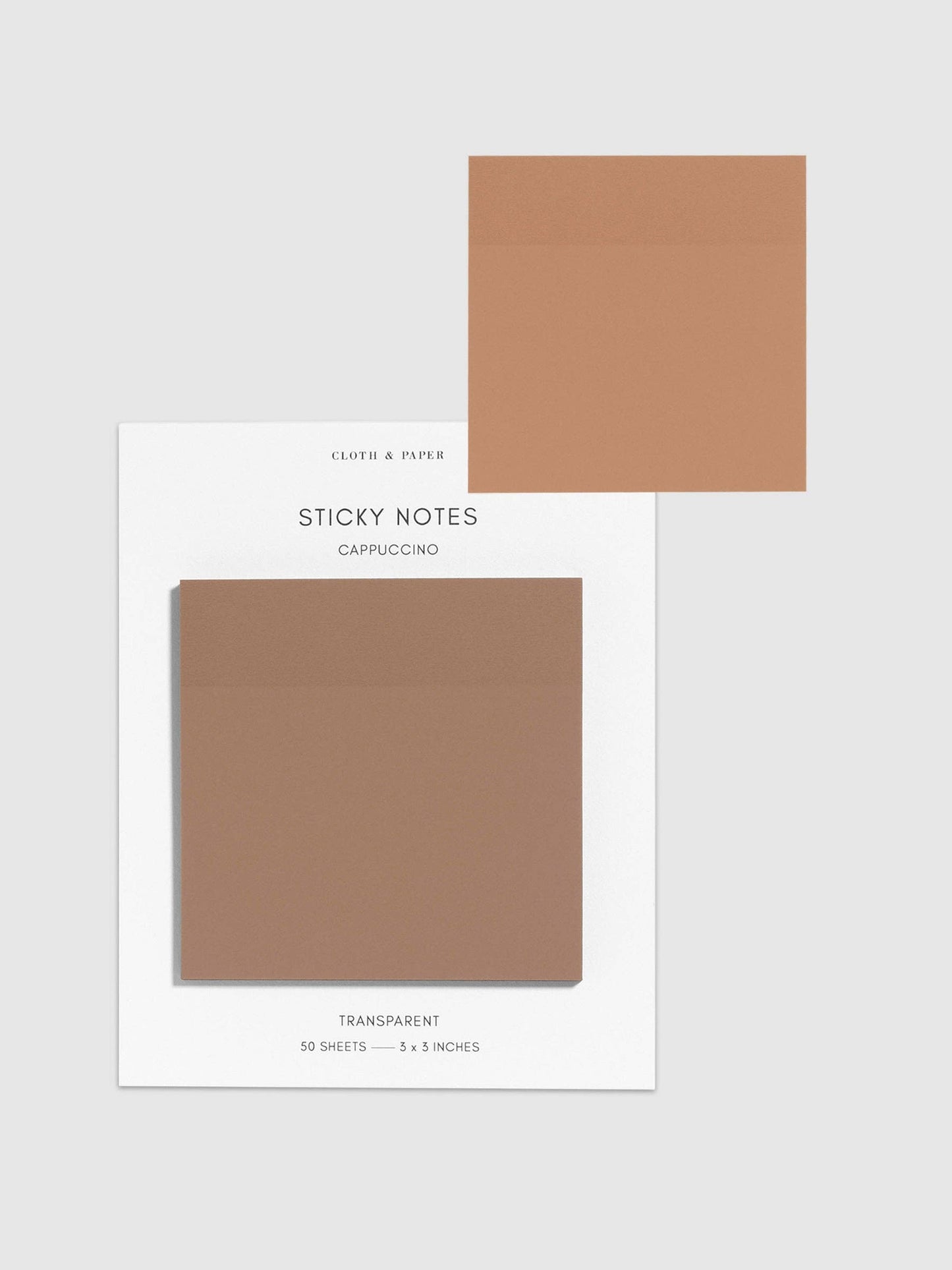 Transparent Aspen Sticky Notes · Cloth & Paper