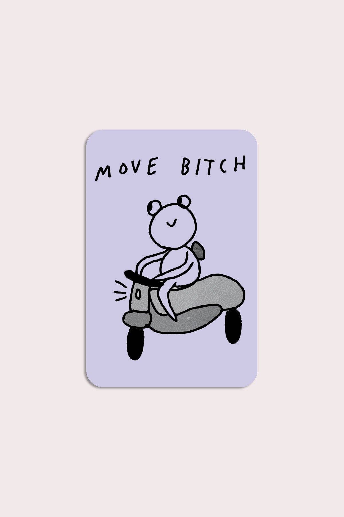 Move Sticker · Stay Home Club
