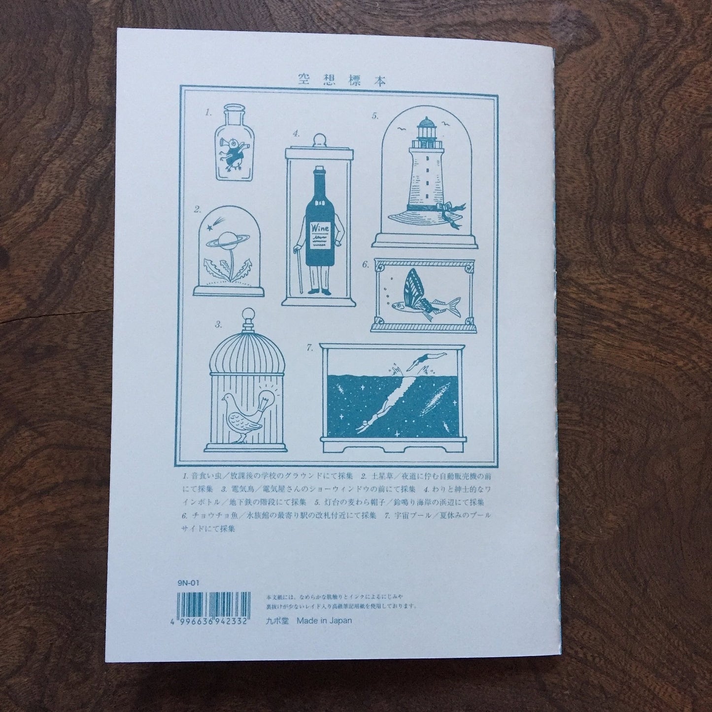Blue Fantasy Collection Notebook · Kyupodo