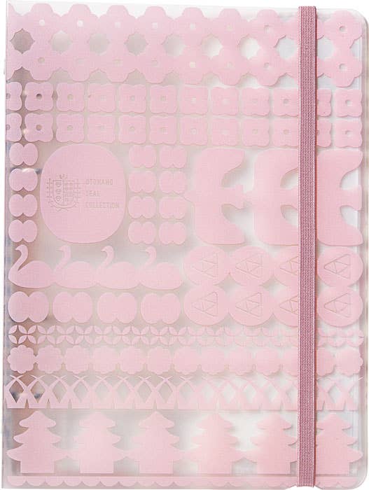 Pink OTONA Sticker Collection Binder · King Jim
