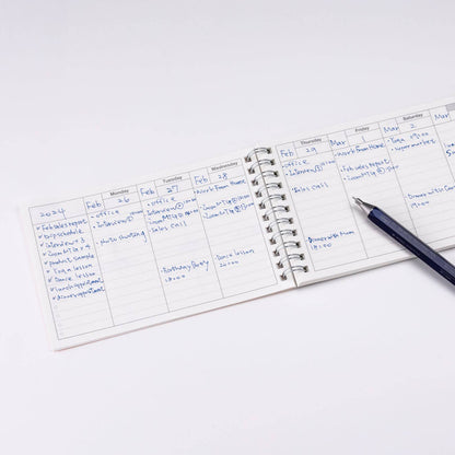 Mark's Day Free Weekly Schedule《Black》