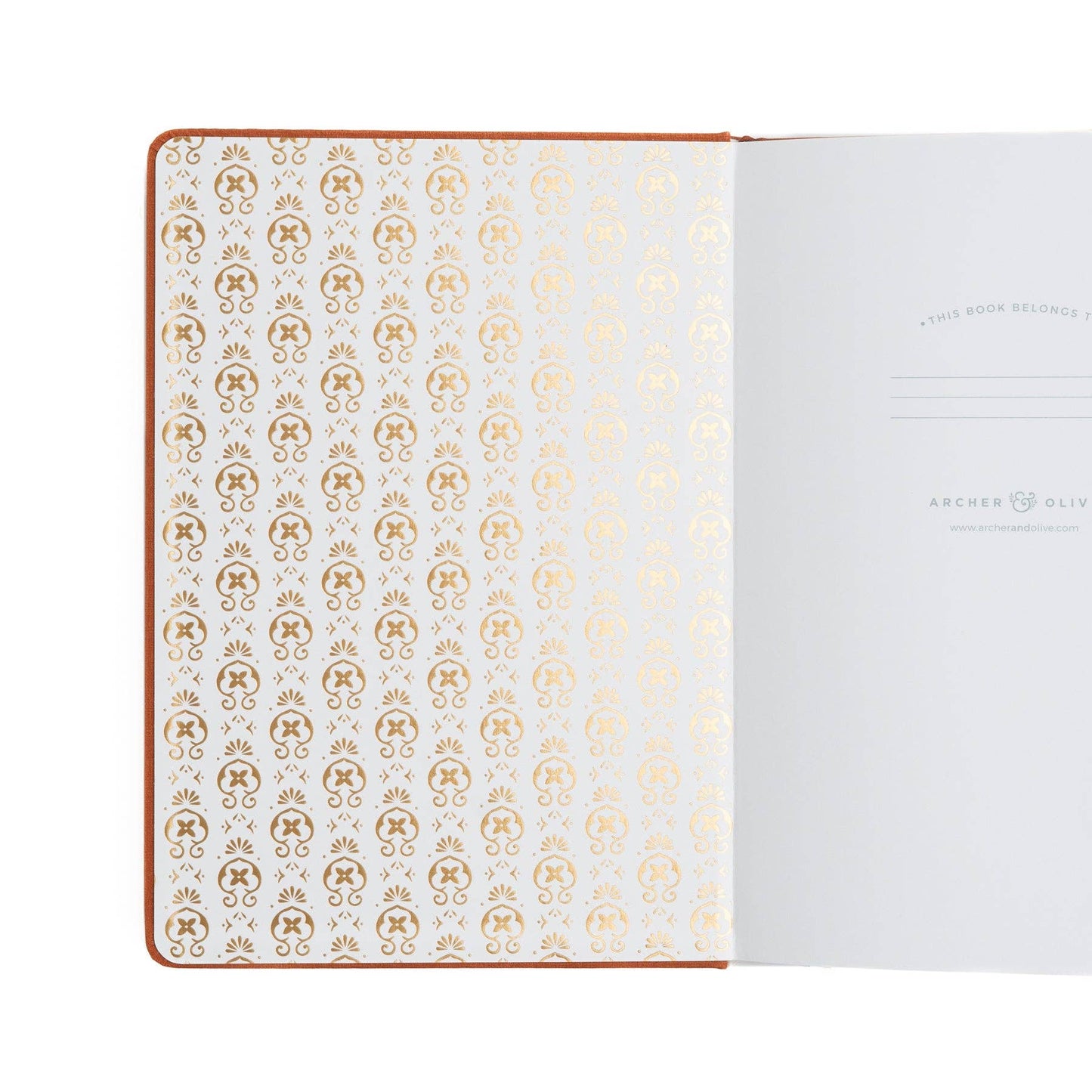 Chrysanthemum A5 Slim Dot Grid Notebook · Archer & Olive