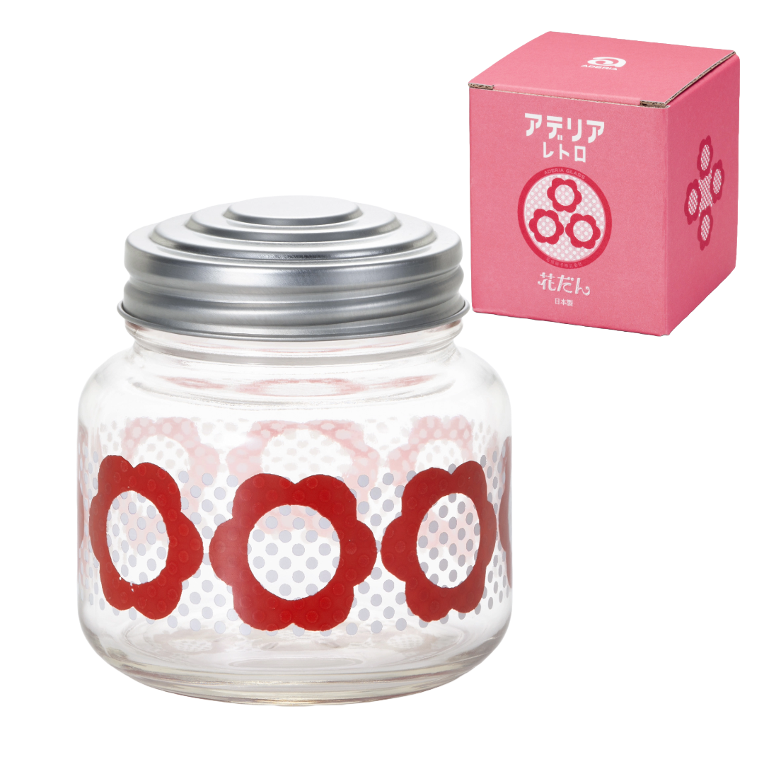 Pear Mini Glass Bonbon Jar · Aderia Retro