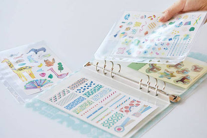 Pink OTONA Sticker Collection Binder · King Jim