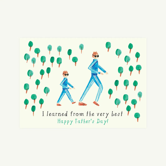 Like Father, Like Son Father's Day Card · Mr. Boddington's Studio