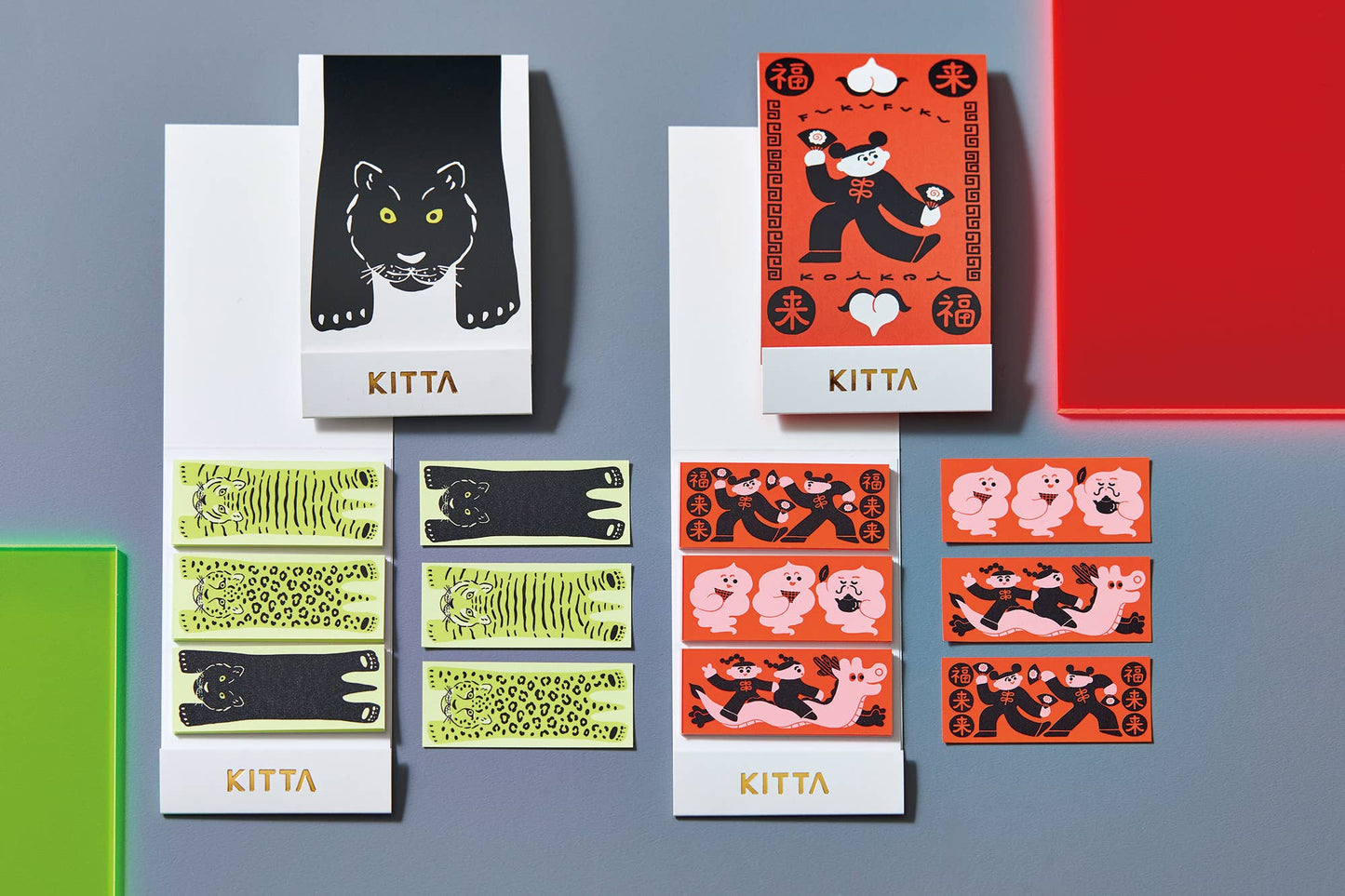 Fortune KITTA Washi Tape · King Jim