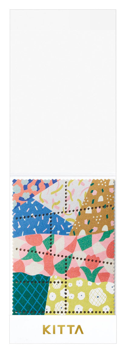 Patchwork Stamps KITTA Washi Tape · King Jim