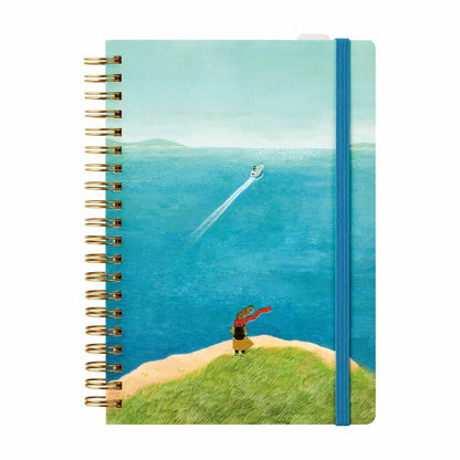 New Journey Hitotoki Note Ring Notebook《Comic Size》 · King Jim