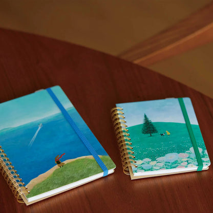 New Journey Hitotoki Note Ring Notebook《Comic Size》 · King Jim