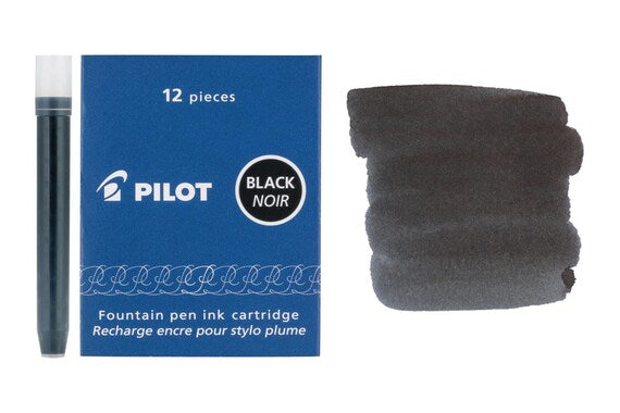 Pilot Namiki Black Ink Fountain Pen Ink Cartridges