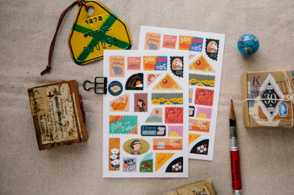 Those Little Thoughts Transfer Sticker Sheet · OURS Studio