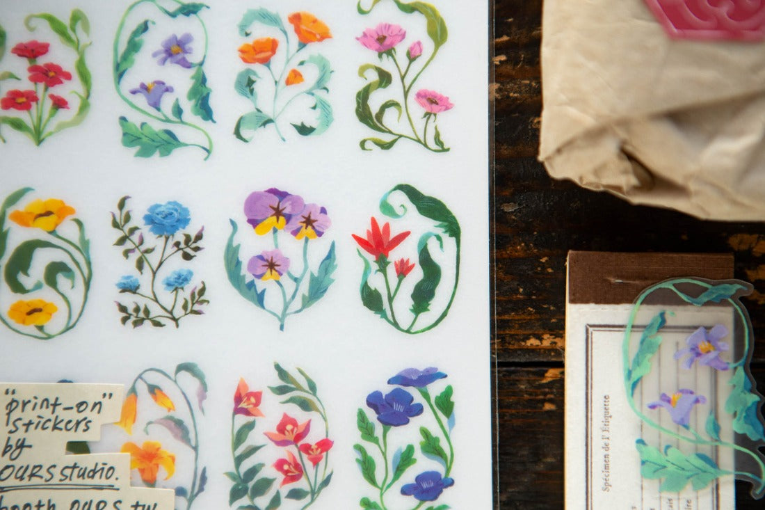 The Wayfarer's Journal Transfer Sticker · OURS Studio