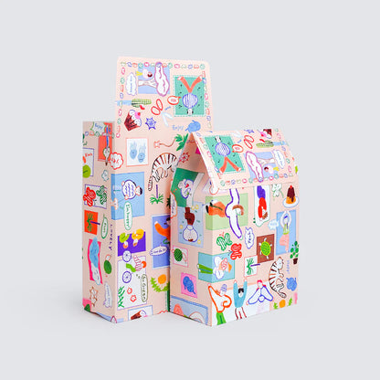 Blue Light Fun Afternoon Gift Bag · kawi