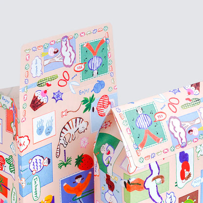 Blue Light Fun Afternoon Gift Bag · kawi