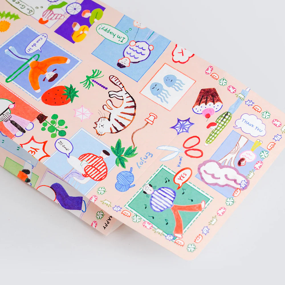 Blue Light Fun Afternoon Gift Bag · kawi