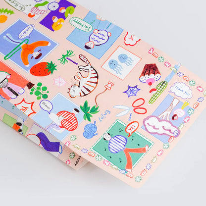 Blue Light Fun Afternoon Gift Bag · kawi