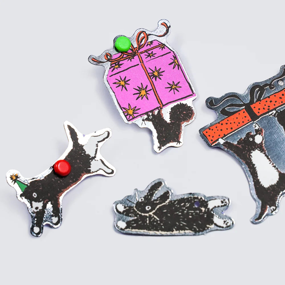 Marigold 1 Animal Gift Tag Set · kawi