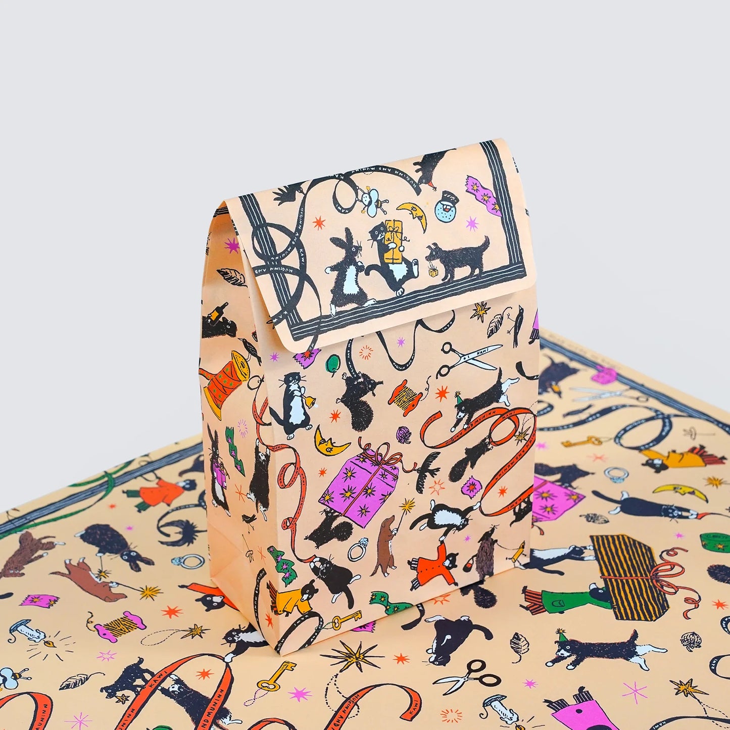 Marigold Animals Gift Bag · kawi