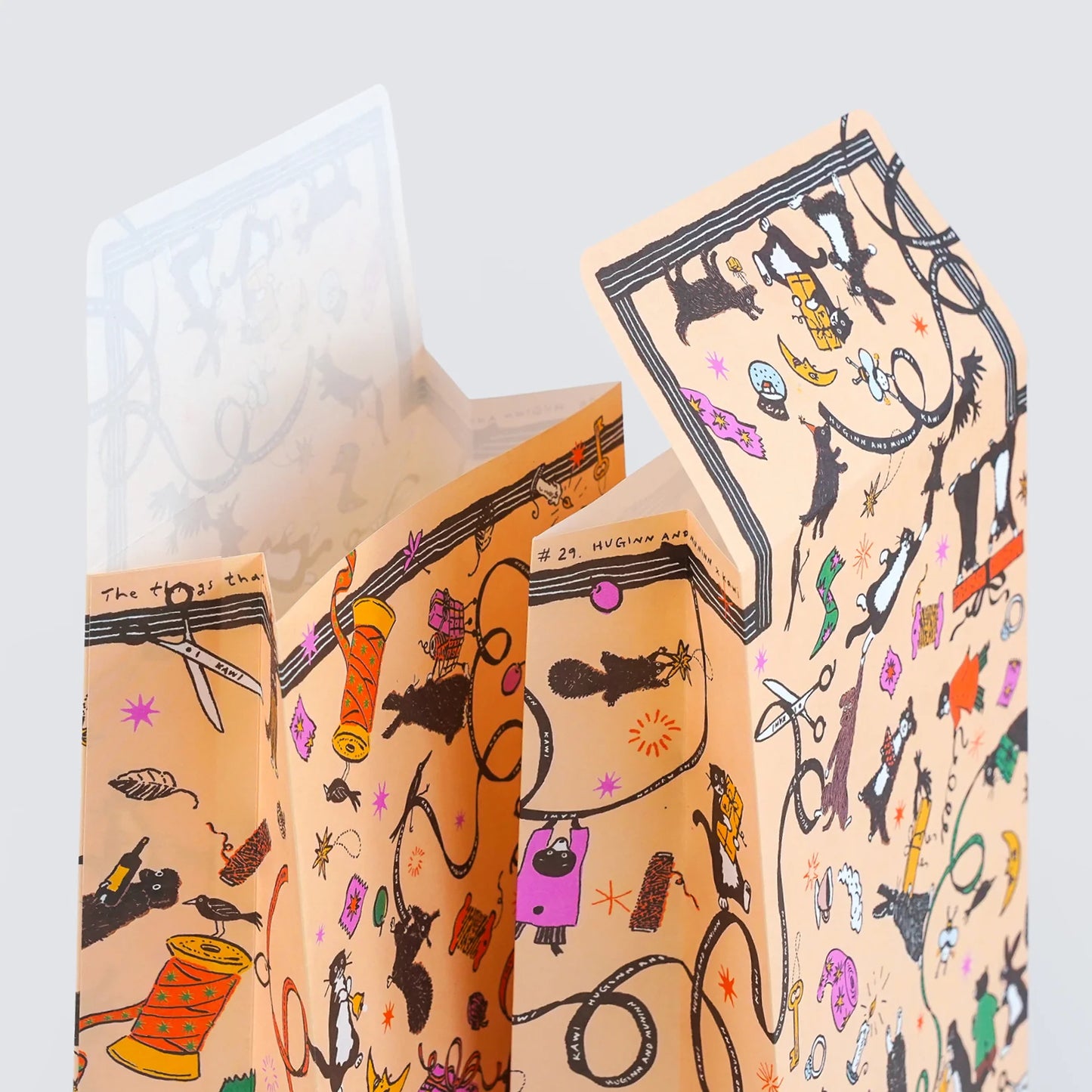 Marigold Animals Gift Bag · kawi