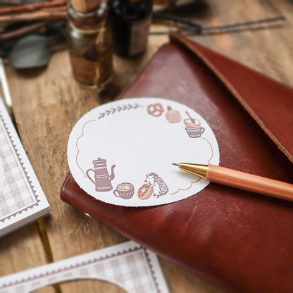 Coffee Letterpress 2-way Memo Pad・Keibunsha & meriBUN