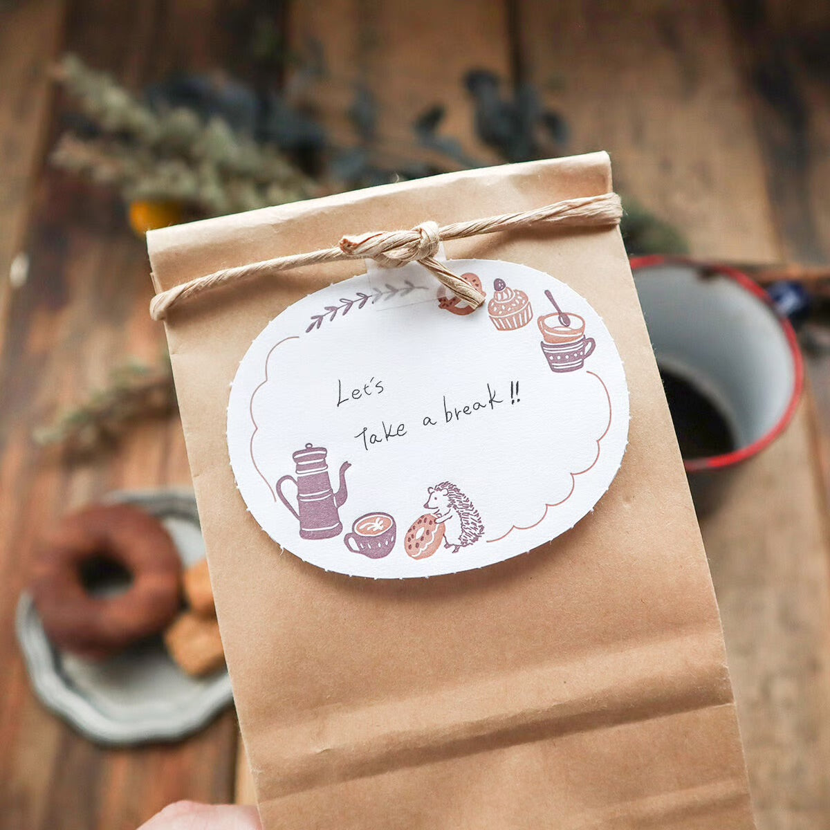 Coffee Letterpress 2-way Memo Pad・Keibunsha & meriBUN