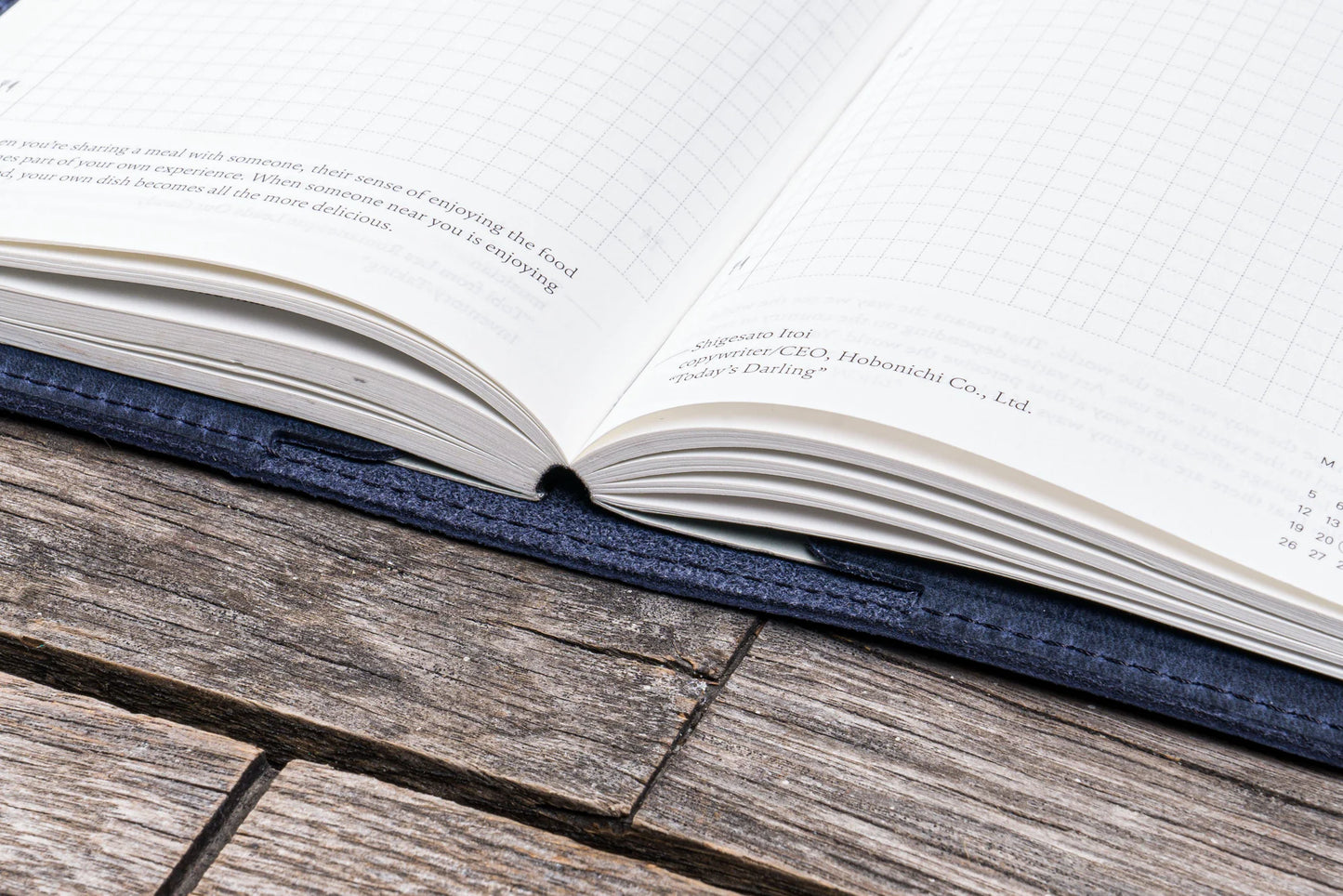 Blue A6 Slim Leather Notebook Cover · Galen Leather Co.