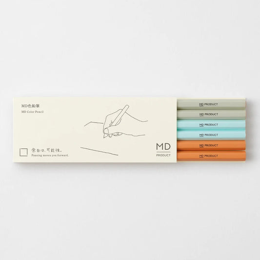 MD Colored Pencils《Set of 6》