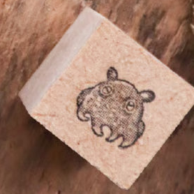 Marine Life Wooden Stamps・Keibunsha & meriBUN