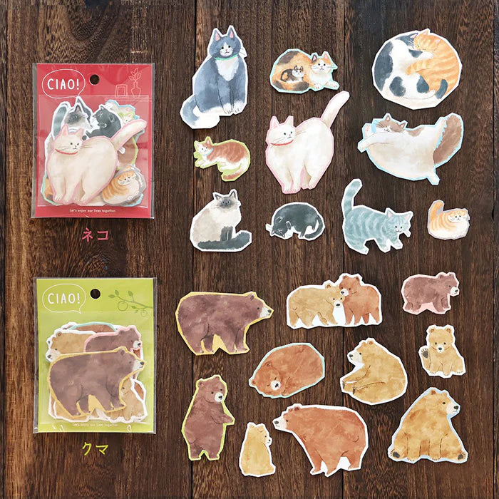 Ciao! Animal Series Sticker Set · Mind Wave