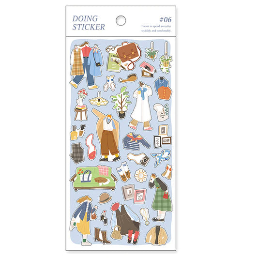 Going Out Doing Series Sticker Sheet · Mind Wave