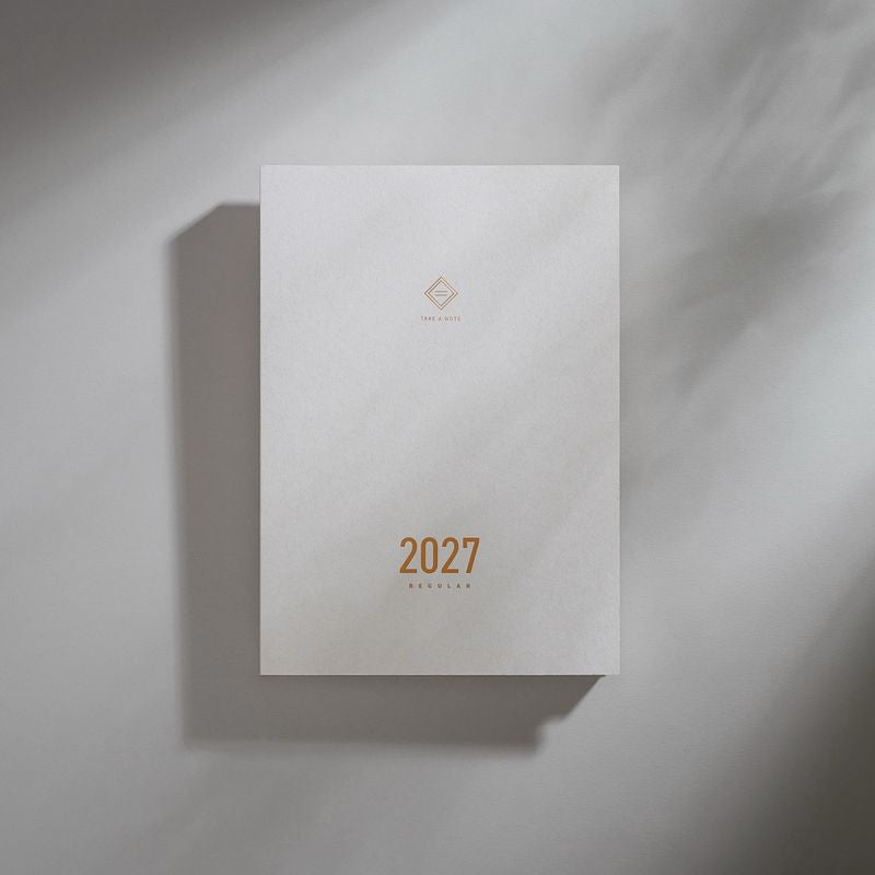 2027 TAKE A NOTE REGULAR PLANNER《A5 English| Regular Planner 》