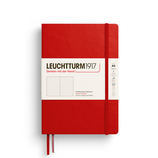 Cherry A5 Dot Grid Hardcover Notebook · Leuchtturm1917