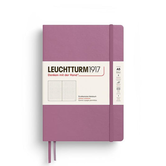 Dusty Rose A5 Dot Grid Hardcover Notebook · Leuchtturm1917
