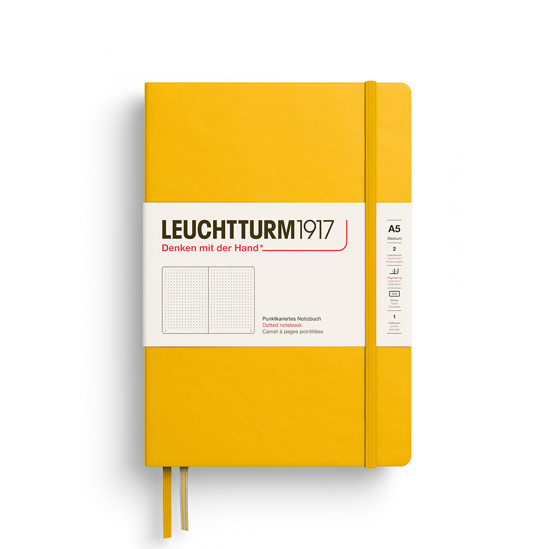 Sunflower A5 Dot Grid Hardcover Notebook · Leuchtturm1917