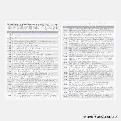 2027 Hobonichi Techo Japanese Original Book - One Piece Edition《A6 size/Daily/Jan start/Mon start》