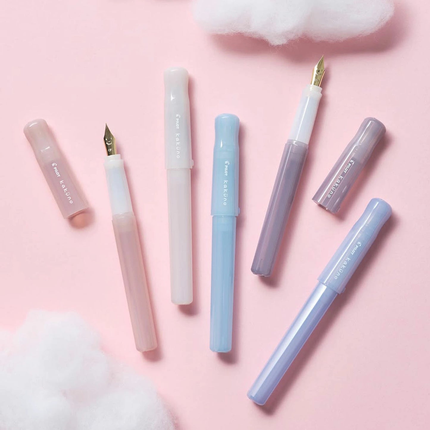 Pilot Kakuno Periwinkle Blue Fountain Pen《Madoromi Series》