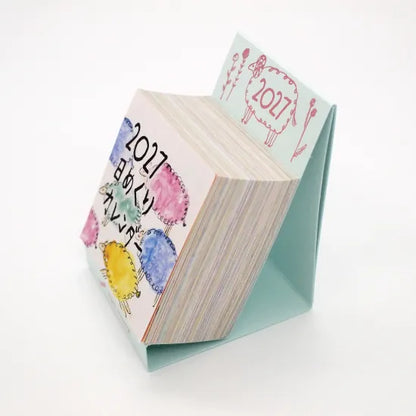 2027 Paper Message Daily Calendar《Standard Size》