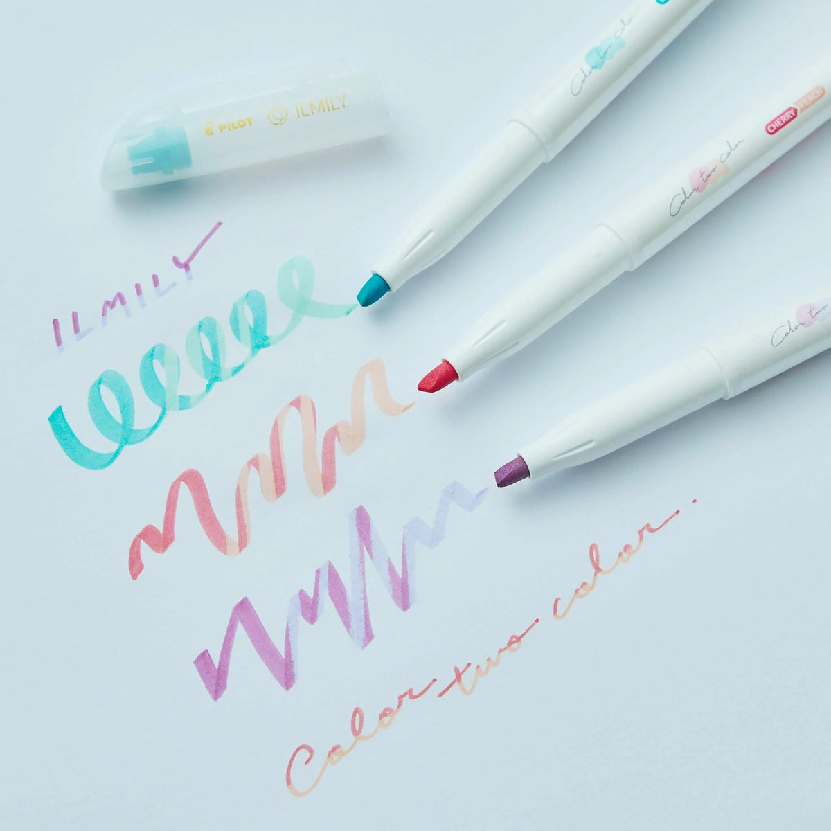 Pilot ILMILY Color Two Color Erasable Highlighter