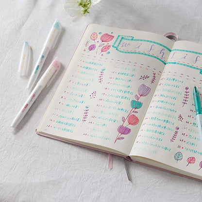 Pilot ILMILY Color Two Color Erasable Highlighter