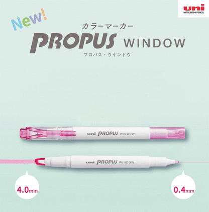 Propus Window Highlighter Pen · Uni