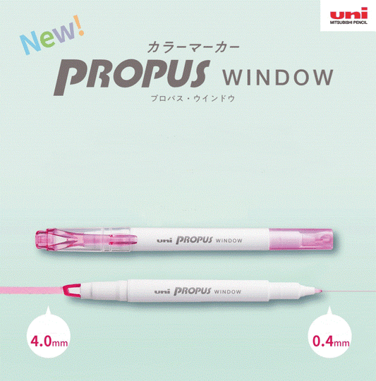 Propus Window Highlighter Pen · Uni